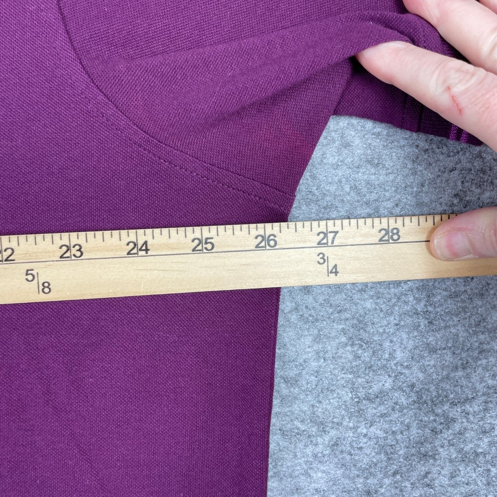 Robert Graham Polo Shirt Mens 3XL Purple Classic Fit Short Sleeve Designer - Picture 7 of 10